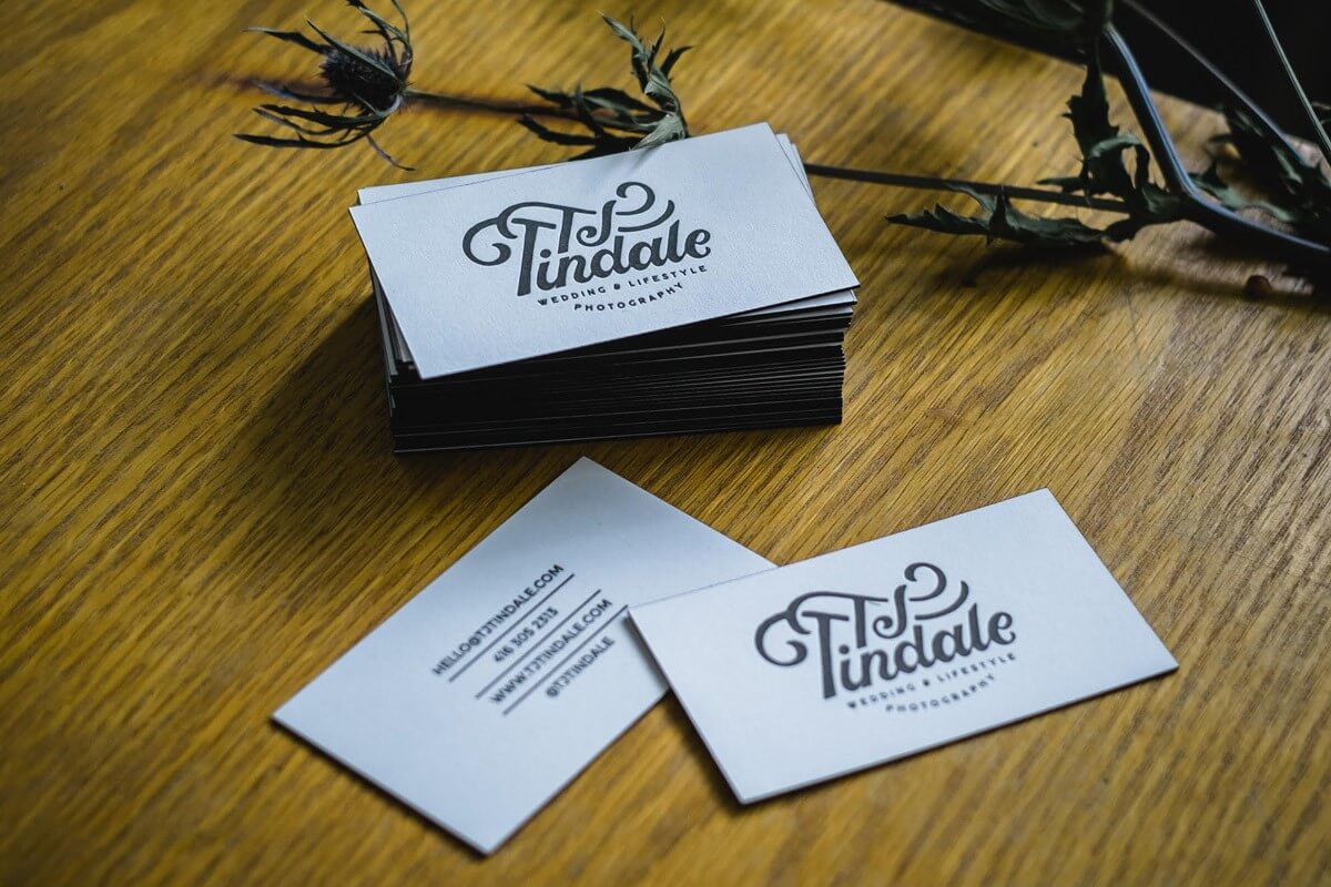 TJ Tindale - Business Card Design