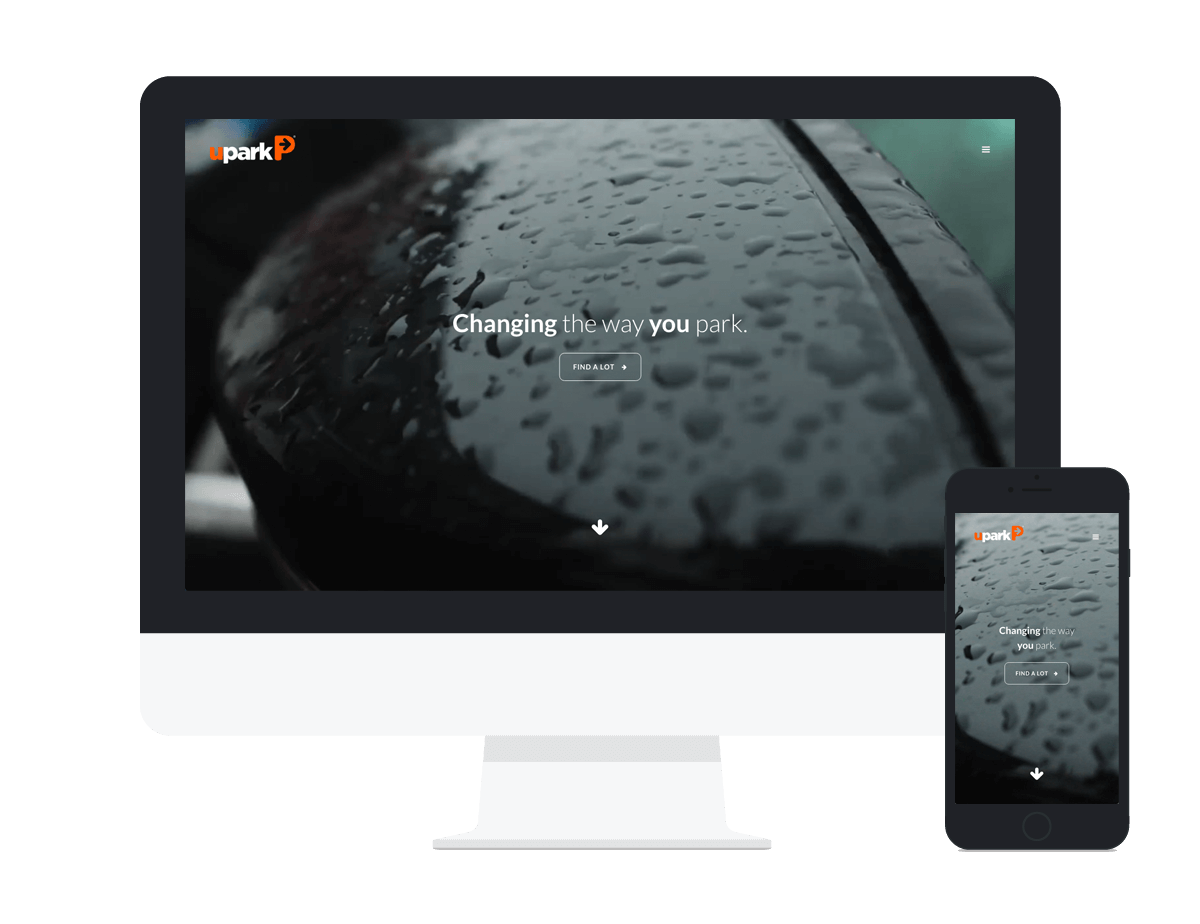 UPark - Website Design & Development