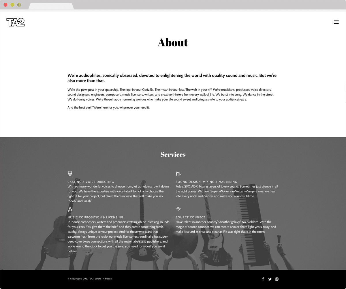 TA2 - Website